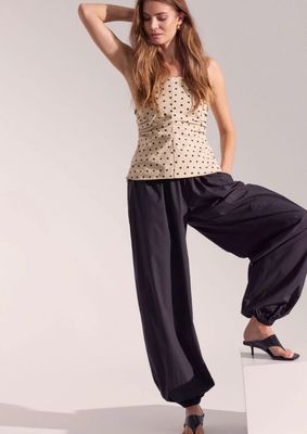 Co'Couture JuneCC Balloon LL Pant Black