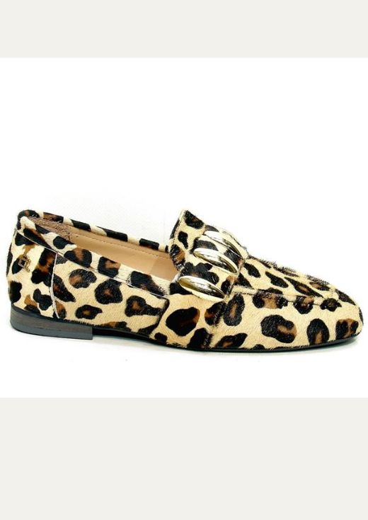 Babouche Lincey loafer Leopardo