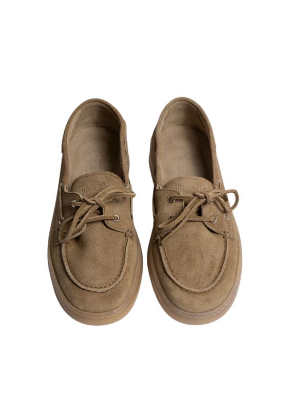 Posa boat loafer tan