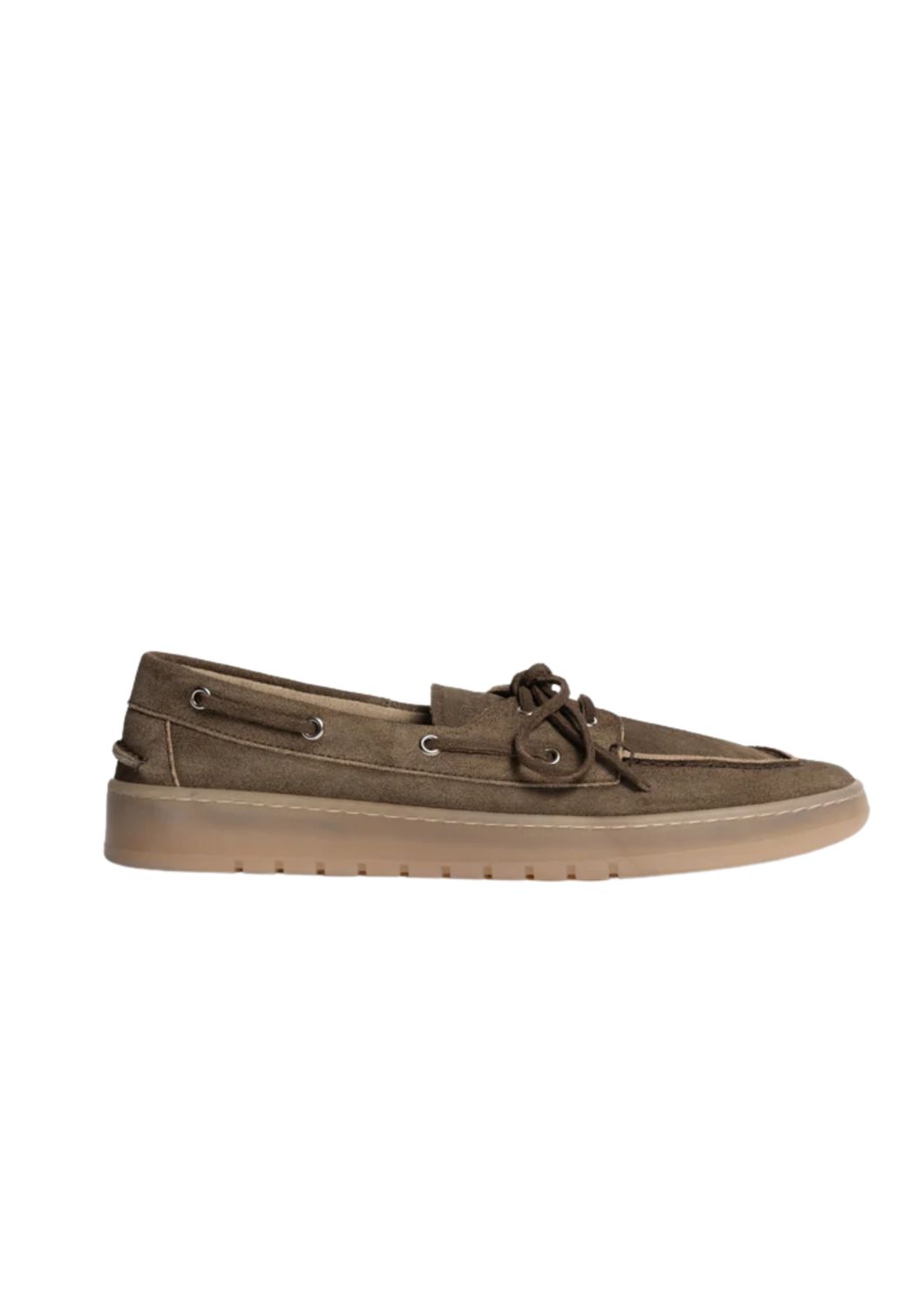 Posa boat loafer desert brown