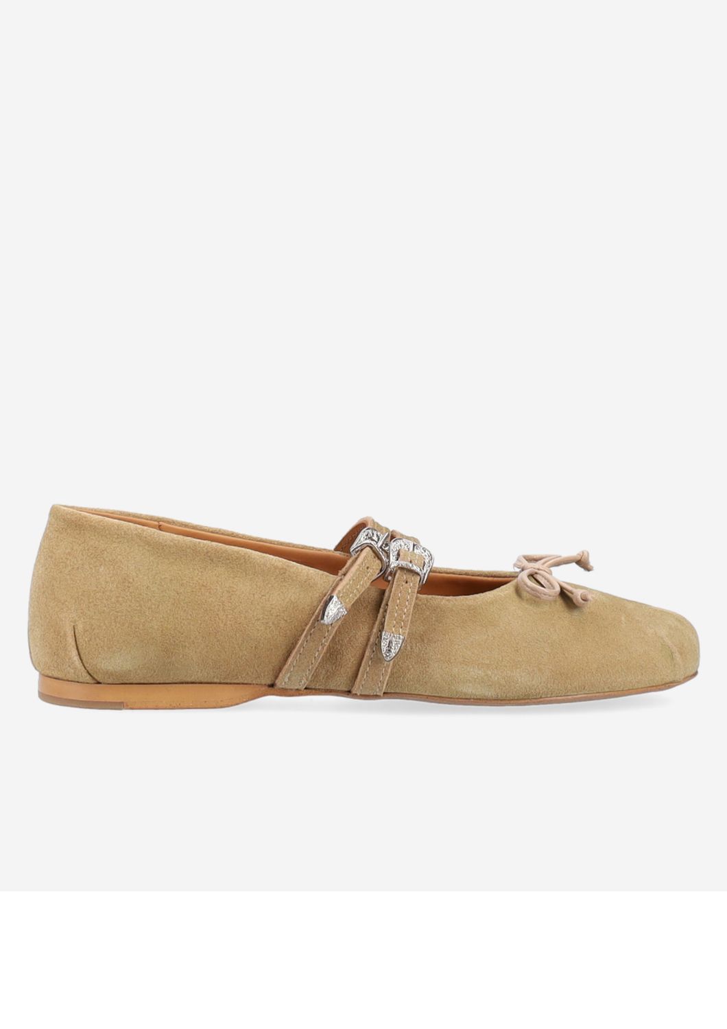 Posa Vita Ballerina Double strap Camel
