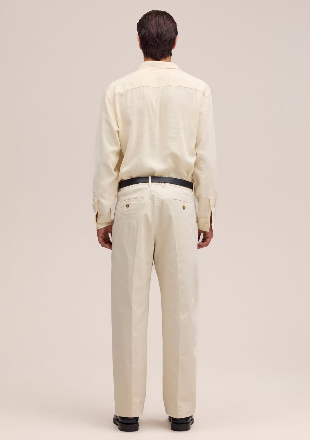 NN07 Kay Pleated tailored relaxed fit Trouser Ivory