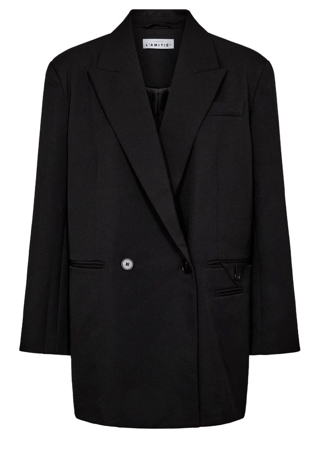 Haute L’Amitié Premiere Oversize Triangle Blazer Black Haute L’Amitié Premiere Oversize Triangle Blazer Black
