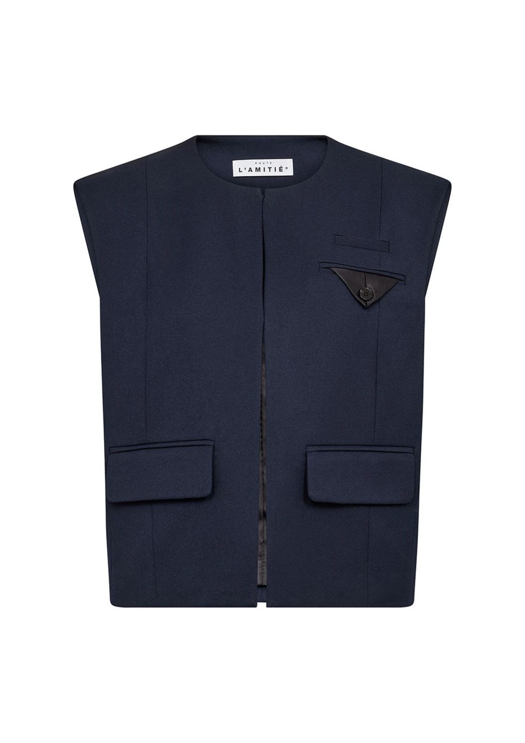 Haute L’Amitié Premiere Box Waistcoat Navy