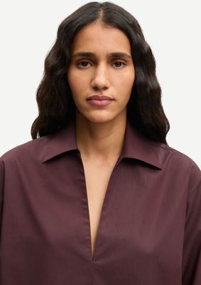 Samsoe Samsoe Sasully blouse 15933 Fudge