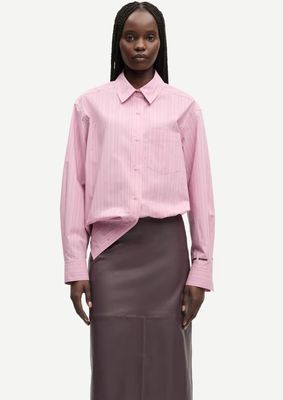 Samsoe Samsoe Salova pocket shirt 15756 Orchid Fudge St.