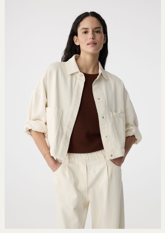 Knit-ted Daisy Jacket Ivory