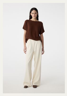 Knit-ted Twiggy Pants Ivory