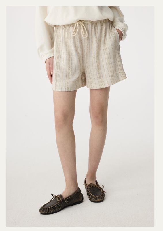 Knit-ted Mieke Shorts Sand