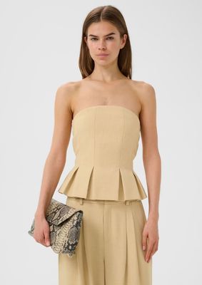 Gestuz GZstacy Top Pale hay melange Gestuz GZstacy Top Pale hay melange