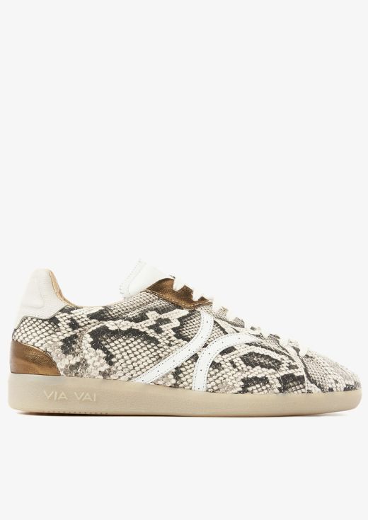Via Vai Nilla Khloe slangenprint dames sneaker