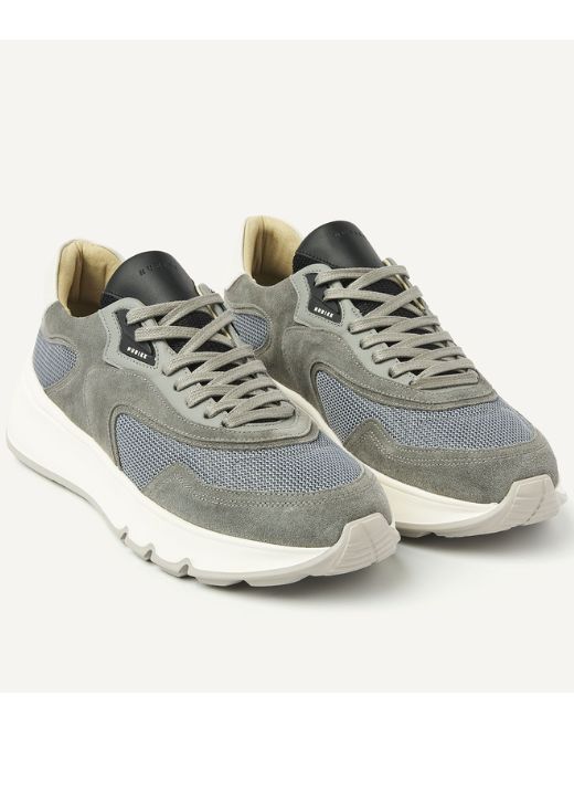 Nubikk Luca Noa Grijze Combi Sneakers voor Heren