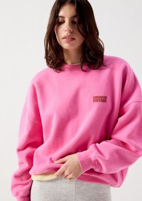 American Vintage Plizzy dames sweater Petunia