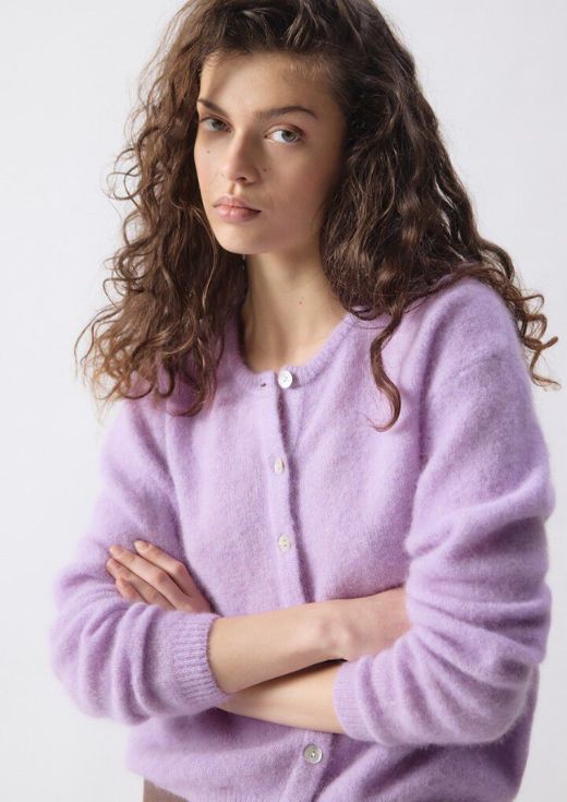 American Vintage dames vest Vitow Lavendel