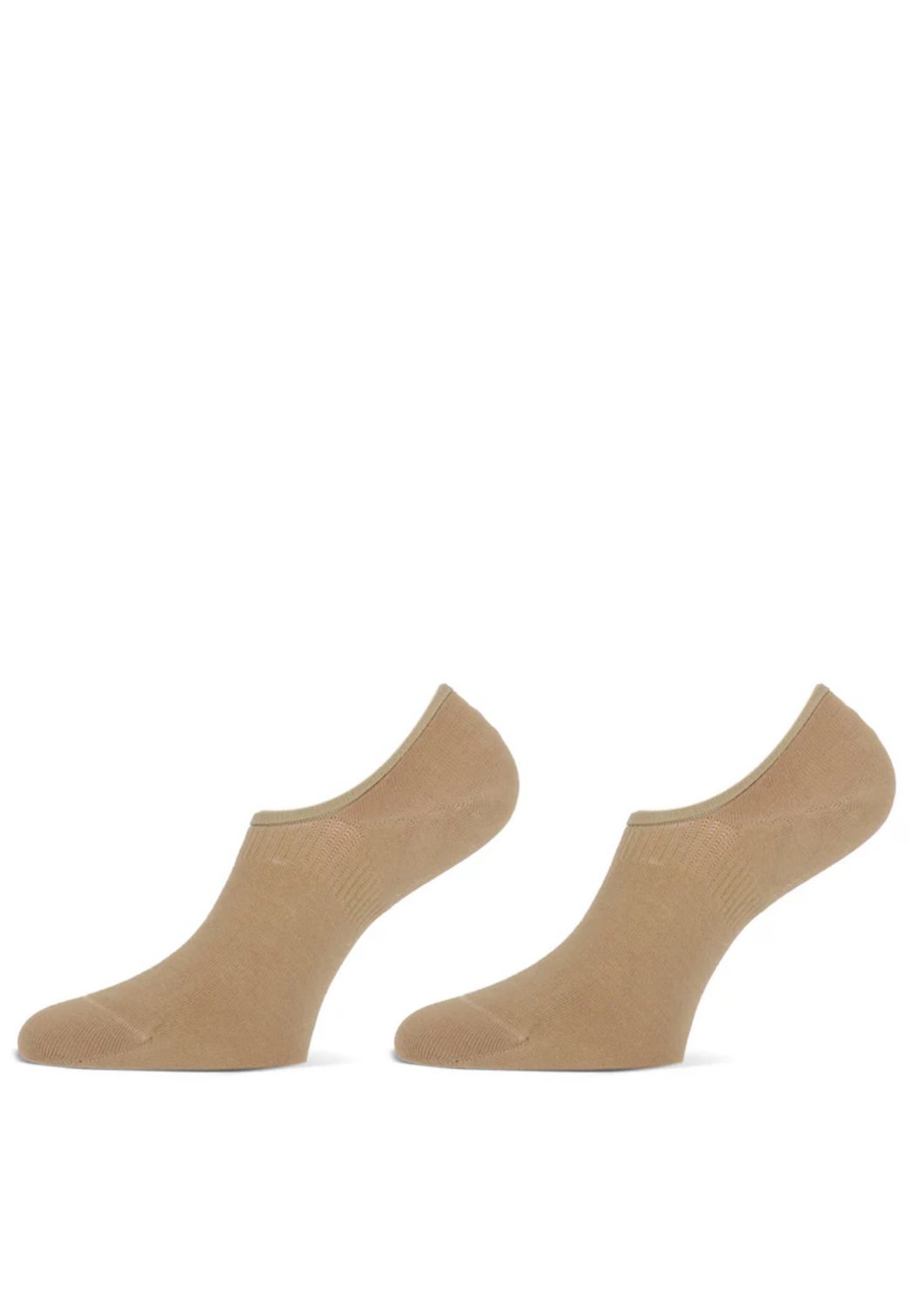 MarcMarcs Beige Invisible Footie 2-pack