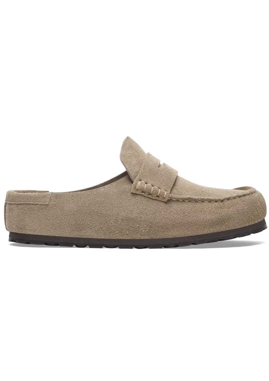 Birkenstock Naples Wrapped suede Taupe