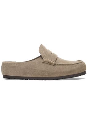 Birkenstock Naples Wrapped suede Taupe