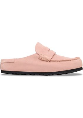 Birkenstock Naples Wrapped suede Pink Clay