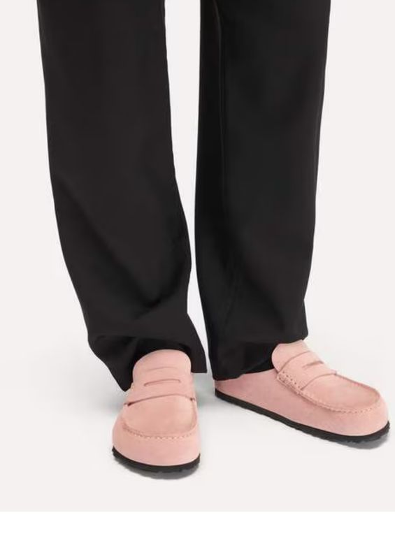 Birkenstock Naples Wrapped suede Pink Clay