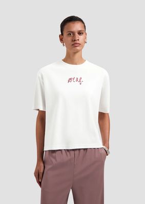 OLAF Painted Olaf Tee Optical White