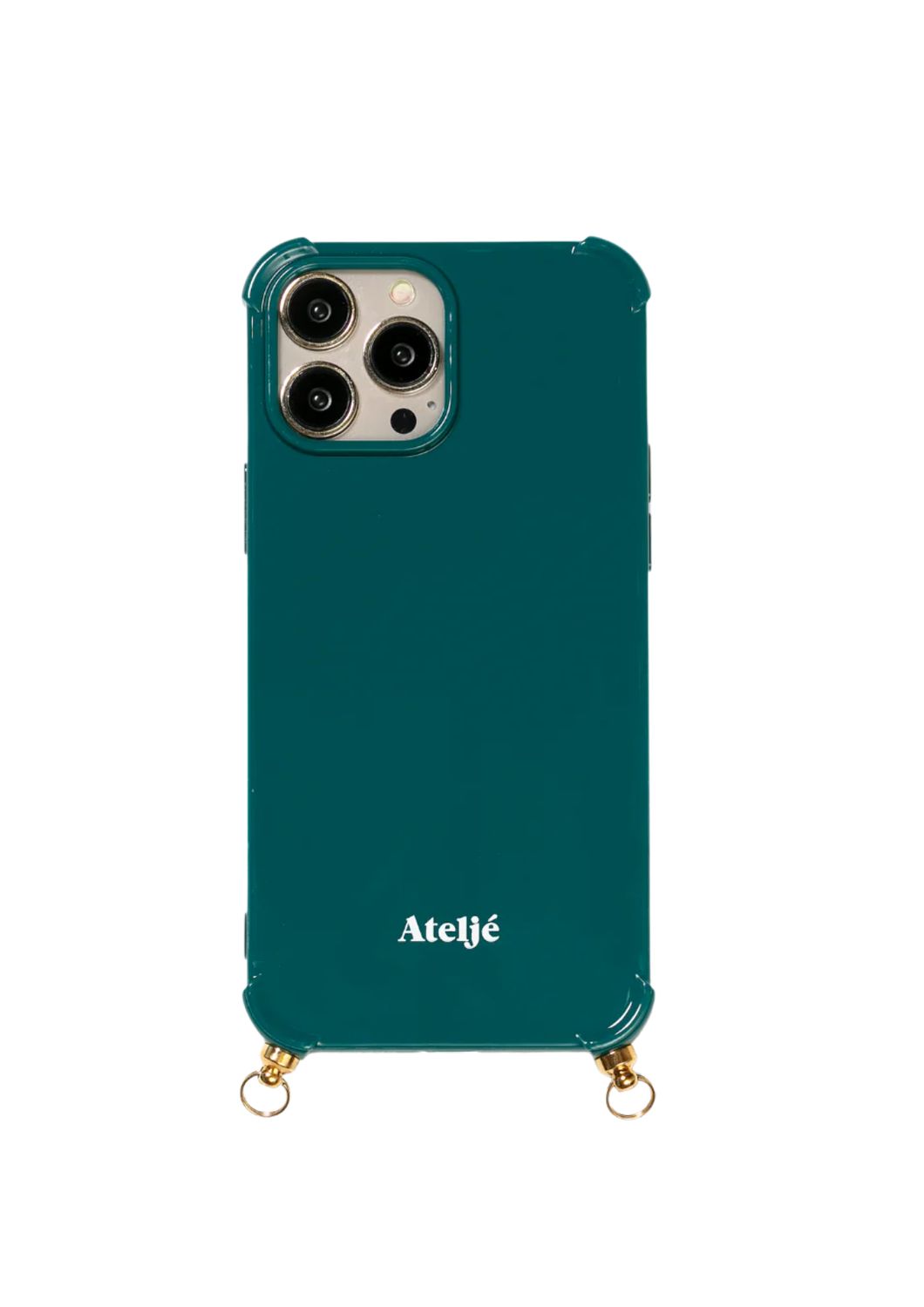 Ateljé Teal recycled iPhone case no cord