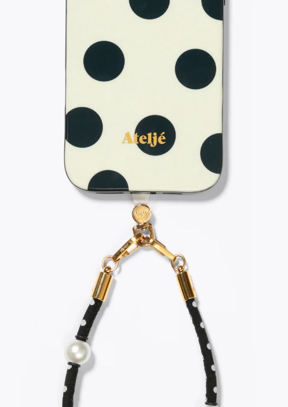 Ateljé Phone cord connector gold