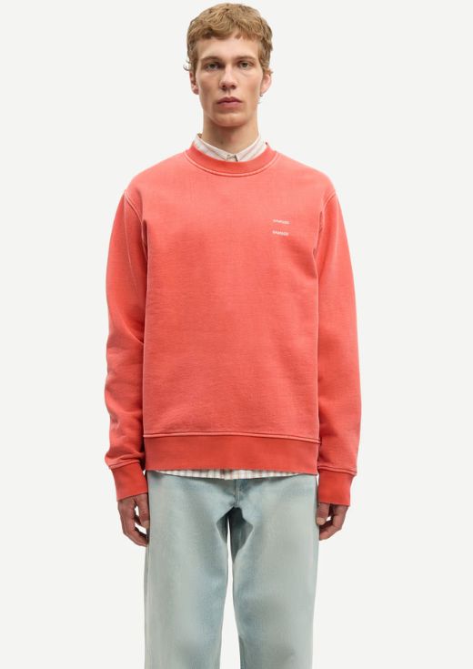 Samsoe Samsoe Sajoel sweatshirt 14485 Aurora Red