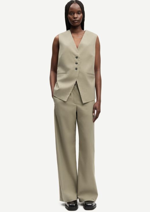 Samsoe Samsoe Satova trousers 15145 Overland trek melange