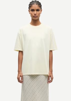 Samsoe Samsoe Eira t-shirt 11725 Ethereal green pigment