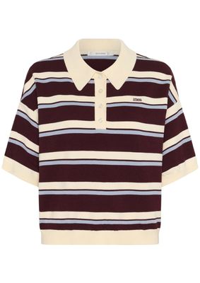 Gestuz GZtaia Pullover Aronia Egret Grey Blue