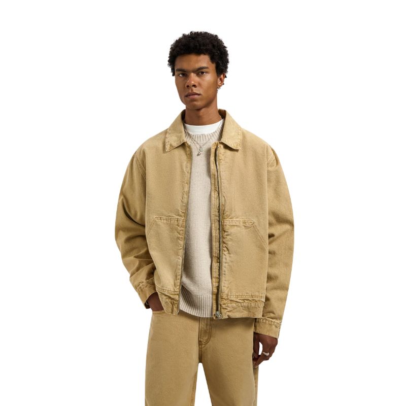 OLAF Washed Canvas Jacket Medal Bronze