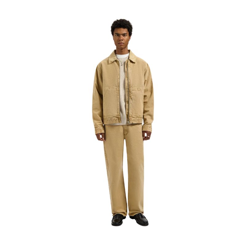 OLAF Washed Canvas Jacket Medal Bronze