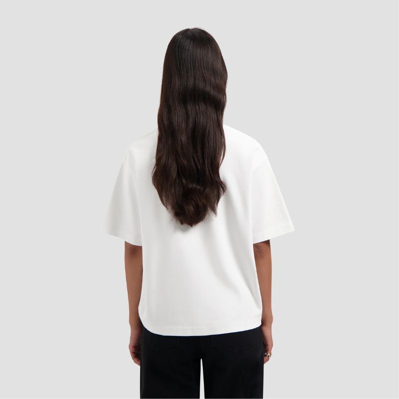 OLAF Retro Logo Boxy Tee Optical White