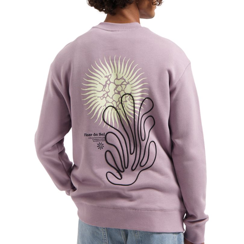 Law of the Sea Themis crewneck sweat with Artwork Nirvana