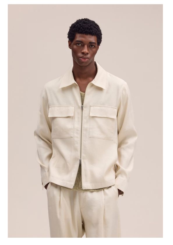 NN07 Alban Linen Blend Hybrid Ivory