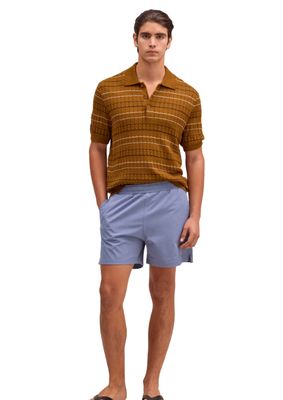 NN07 Holiday - Drawstring swimshorts Stone Blue