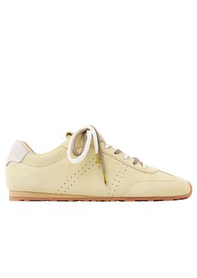 Nubikk Billy Lou Lichtgeel Suède voor Dames