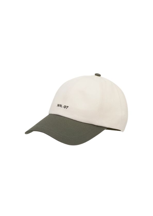 NN07 Logo - Canvas cap Dark Army
