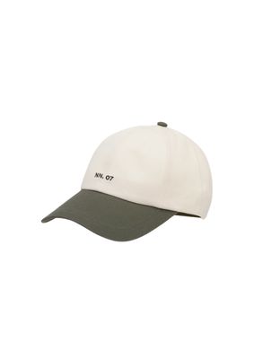 NN07 Logo - Canvas cap Dark Army