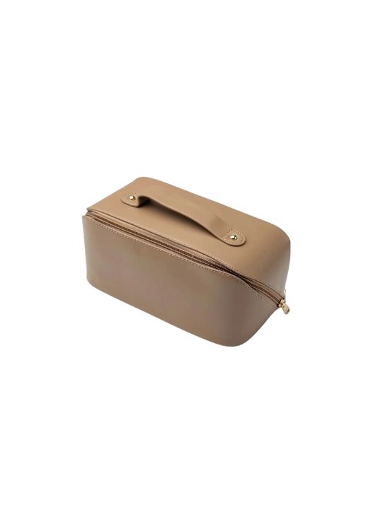 Bow 19 Beauty Bag Taupe
