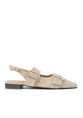 Babouche Soya | Slingback Beige