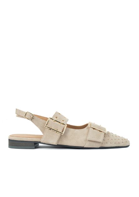 Babouche Soya | Slingback Beige