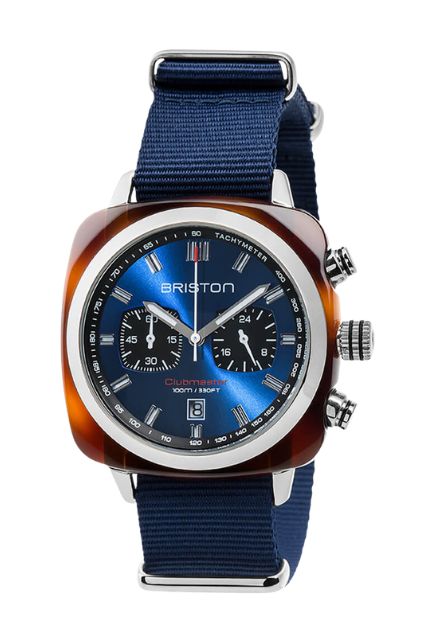 Briston Clubmaster Sport Chrono Bleu Marine