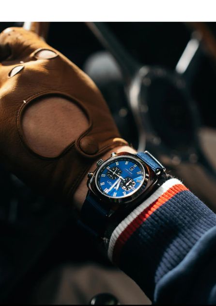 Briston Clubmaster Sport Chrono Bleu Marine