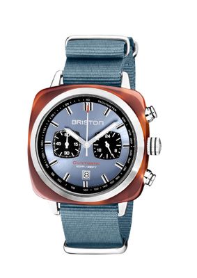 Briston Clubmaster Sport Chrono Bleu Glacier