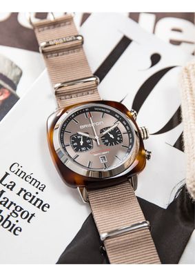 Briston Clubmaster Sport Chrono Gris Taupe
