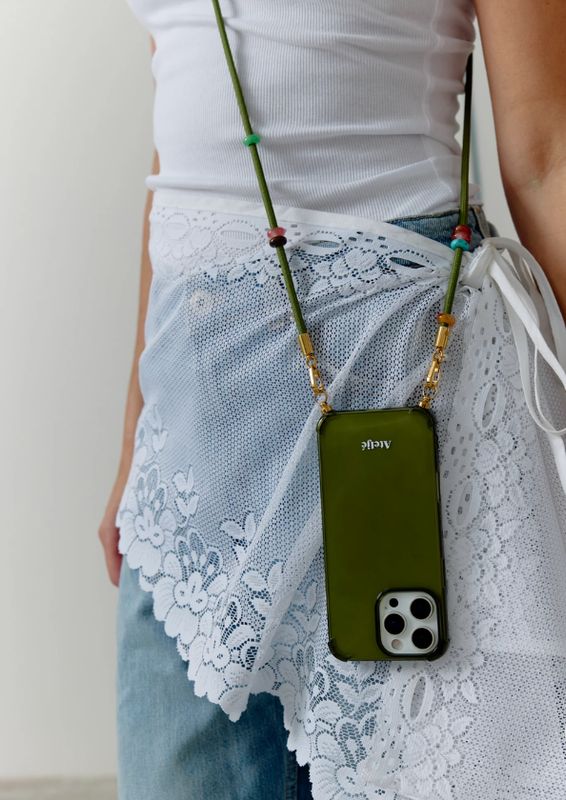 Ateljé Mosslight recycled iPhone case