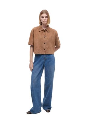 Studio AR Eveline Goat Suede Mousse