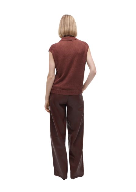 Studio AR Paloma linnen knit Mahony