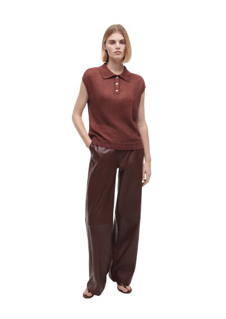 Studio AR Paloma linnen knit Mahony